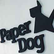 PAPER DOG. Un progetto di Design editoriale, Graphic design, Web design, Illustrazione tradizionale, Creatività e Direzione artistica di CSIMÉTRICA - 08.07.2019