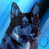 The Thing Dog. Cinema, Design de cartaz e Ilustração digital projeto de Jose Angel Trancón Fernández - 08.07.2019
