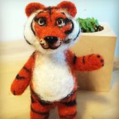 Curso needle felting. Arts, Crafts, Creativit, and Character Design project by Mari González - 04.20.2019
