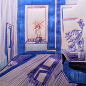 Kraft y Tinta Bolígrafo. Fine Arts project by anna castaña - 07.12.2019