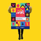 la xarxa.val. Un proyecto de Br, ing e Identidad, Diseño, Ilustración tradicional y Naming de LOCANDIA Estudio - 12.07.2019