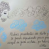 EL JUEGO DE LAS NUBES, J.W. GOETHE. Fine Arts project by anna castaña - 07.13.2019