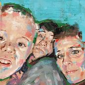 family selfie. Un progetto di Disegno di ritratti e Illustrazione digitale di bonkers - 06.06.2020