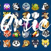 Minijuego. Een project van  Tekening, Ontwerp van personages, Traditionele illustratie, Digitale illustratie y Videogames van Artic - 16.07.2019