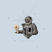Curiosidade, diseño de cubierta. Collage, Editorial Design, Graphic Design, and Traditional illustration project by Celsius Pictor - 11.16.2017