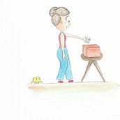 Princesa feminista. Un proyecto de Ilustración tradicional de Ana María Rodríguez - 18.07.2019