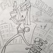 Mi Proyecto del curso: Introducción a la creación de personajes estilo cartoon. Animation, Sketching, Comic, Creativit, Drawing, Character Design, and Traditional illustration project by Petry Rey - 07.18.2019