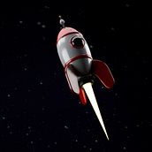 ManOnTheMoon. 3D, Animation, Character Animation, 3D Character Design, Traditional illustration, and 3D Modeling project by Guille Amengual - 07.18.2019