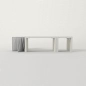 Tökkö table. Een project van 3D, Meubelontwerp en -bouw y Productontwerp van pa_ferre - 22.07.2019