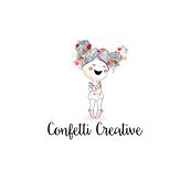 Confetti Creative. Logo Design project by Ana C. Martín - 08.23.2018