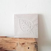 ::: hojas :::. Embroider project by Marta BG - 07.23.2019