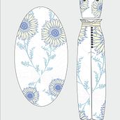 Mi Proyecto del curso: Diseño de estampados textiles. Fashion Design project by Hannah - 07.24.2019