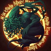 Ia Ia Cthulhu Fhtagn. Un projet de Design  et Illustration numérique de Ricardo López - 10.05.2019