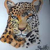 Liebre adulta- Proyecto final.. Un progetto di Disegno di ritratti e Illustrazione tradizionale di Nathalie Alvarez González - 25.07.2019