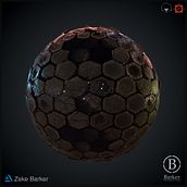 Mi Proyecto del curso: Introducción a la creación de texturas con Substance Designer. 3D project by zeke Barker - 08.28.2019