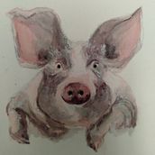 Mi Proyecto del curso: Técnicas experimentales de acuarela para principiantes . Un proyecto de Pintura a la acuarela de Mónica Patricia Clavijo Zárate - 26.07.2019