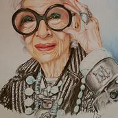 Mi Proyecto del curso:  Retrato realista con lápices de colores.  project by Lourdes Cabo - 07.27.2019