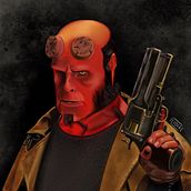 Hellboy. Un progetto di Illustrazione tradizionale e Illustrazione digitale di Lidia Díez - 28.07.2019