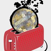 Toast. Design, and Traditional illustration project by Candy Joyce - 07.28.2019