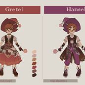 Fairy Tale (diseño de personajes). Un proyecto de Diseño de personajes, Ilustración tradicional e Ilustración digital de Ivar Fernandez - 20.07.2018