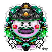 ilustración digital / photoshop / ilustrador . Un proyecto de Diseño de personajes e Ilustración digital de marco antonio Vazquez - 30.07.2019