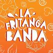 La Fritanga Banda. Br, ing, Identit, Logo Design, Graphic Design, and Pattern Design project by Ingrid Carvajal Rivero - 08.24.2016