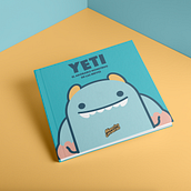 Yeti, el adorable monstruo de las nieves Ein Projekt aus dem Bereich Design von Figuren, Digitale Illustration und Kinderillustration von Diego Sancho - 24.04.2019
