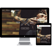 Diseño Web Barberia. Web Design, and Web Development project by Mike Gramage - 07.01.2019