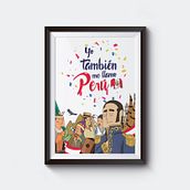 YO TAMBIÉN ME LLAMO PERÚ. Artistic Drawing, Character Design, Graphic Design, and Traditional illustration project by Jhon Chinga - 07.31.2019