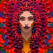 Mi Proyecto del curso: Ilustración digital con Procreate. Digital Illustration project by Hannelore Krause Vogel - 08.01.2019