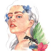 Mi Proyecto del curso: Retrato ilustrado en acuarela.  project by Verónica Gabriela Pires - 10.15.2019