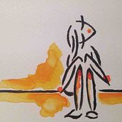 Autoretrato. Een project van Traditionele illustratie y Aquarelschilderen van Alba Fernández - 01.06.2017