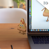 Personaje y Animación | 3D. 3D, Animation, 3D Animation, Character Animation, Character Design, and 3D Character Design project by s dg - 08.02.2019