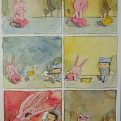Mi Proyecto del curso: Introducción a la psicología del color: la narrativa cromática. Esboçado, Desenho, Desenho a lápis e Ilustração digital projeto de patri_elich - 03.08.2019