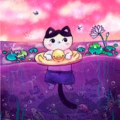 Portafolio Ilustración ZindyCatbada  . Design de caractere, Ilustrație tradițională & Ilustrație digitală de Zindy Cabada - 08.04.2019