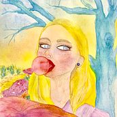 Retrato en Acuarela. Children's Illustration project by Luisa Fernanda Aldana Serna - 08.06.2019