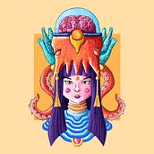 portfolio doméstika. Un projet de Direction artistique, Conception de personnages, Illustration traditionnelle et Illustration jeunesse de Iván Vargas - 06.08.2019