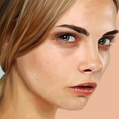Cara Delevingne - Retrrato. Un projet de  de Juan Pablo CR - 20.08.2018