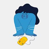 Mental Health. Un projet de Animation, Direction artistique et Illustration traditionnelle de Ximena Martinez - 08.08.2019