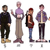 Mi Proyecto del curso: Introducción al diseño de personajes para animación y videojuegos. Un projet de Conception de personnages de dos :) - 08.08.2019