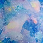 Mi Proyecto del curso: Técnicas modernas de acuarela. Een project van Schilderij van Oxana Surnina - 09.08.2019