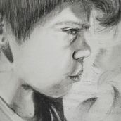 Mi hijo Gabriel. Pencil Drawing project by Ronald Duran - 08.14.2019