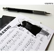 Serie Brahms. Traditional illustration project by grace_mallea - 08.20.2019
