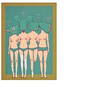 Exhibición animal . % Raquel Romero Beidenagl tarafından hazırlanan Geleneksel illüstras, Ve on projesi - 08.18.2019