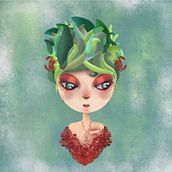 Mermaid. Digital Illustration project by maria-jose-garcia - 08.30.2019