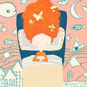  Los sueños de Carlota. Un proyecto de Ilustración infantil de Daniela Nocito - 19.08.2019