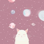 Mimí and the infinity sky. Un proyecto de Ilustración infantil de Daniela Nocito - 19.08.2019