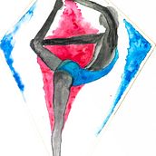 bailarina. Drawing project by Dulce Maria Quesada Silverio - 05.15.2018