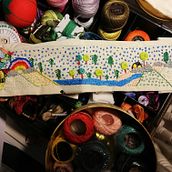 Mi Proyecto del curso: Técnicas básicas de bordado: puntadas, composiciones y gamas cromáticas. Embroider project by Blanca Barba Navarro - 08.21.2019