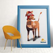 Perro Peruano. Un progetto di Design, Graphic design, Illustrazione digitale e Illustrazione vettoriale di Jhon Set Vergara Avalos - 08.08.2019